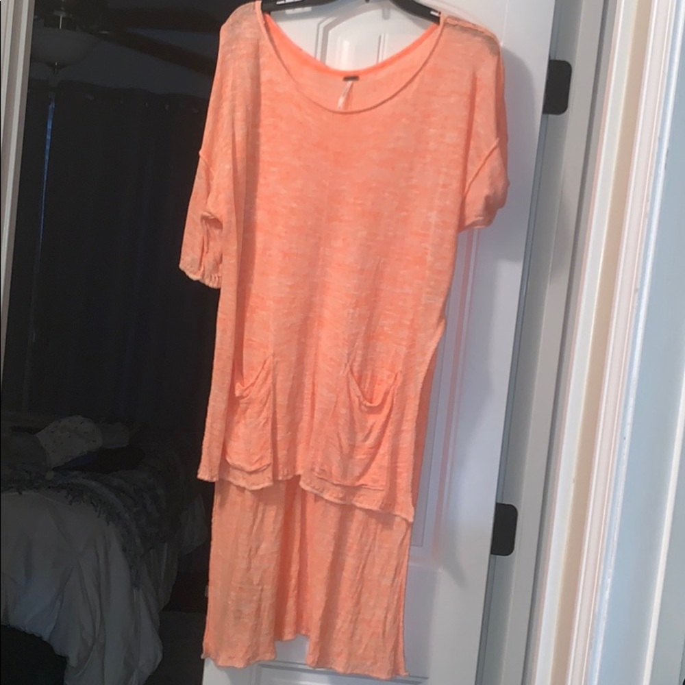 Free people top high-low